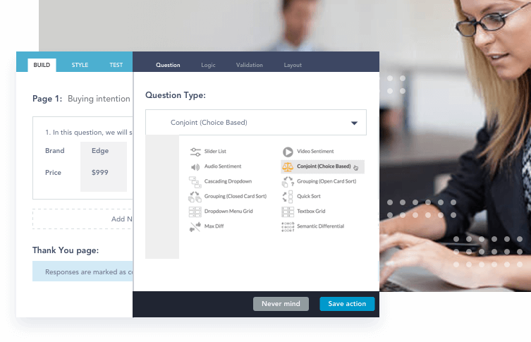 Market research tools and software