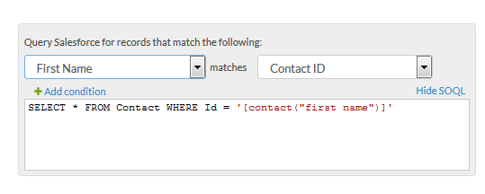 salesforce query builder