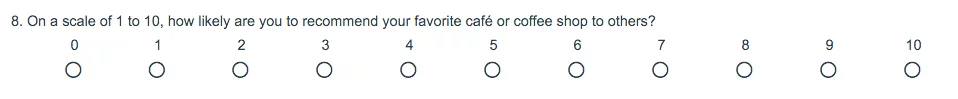 NPS example