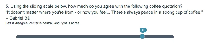 Alchemer Blog: Quantitative Questions Versus Qualitative Questions in Surveys - Slider Scale