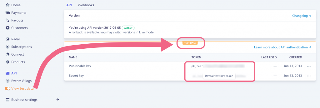 stripe-payment-form-api-keys