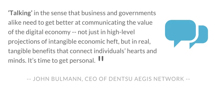 John Bulmann, CEO of Dentsu Aegis Network  