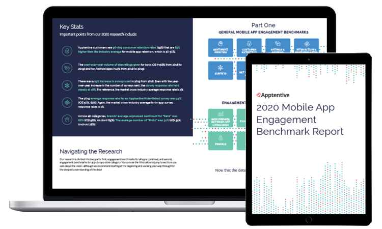 Alchemer Mobile (formerly Apptentive)’s 2020 Mobile App Engagement Benchmark Report