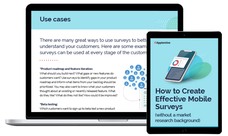 Promo image for a guide, How to Create Effective Mobile Surveys