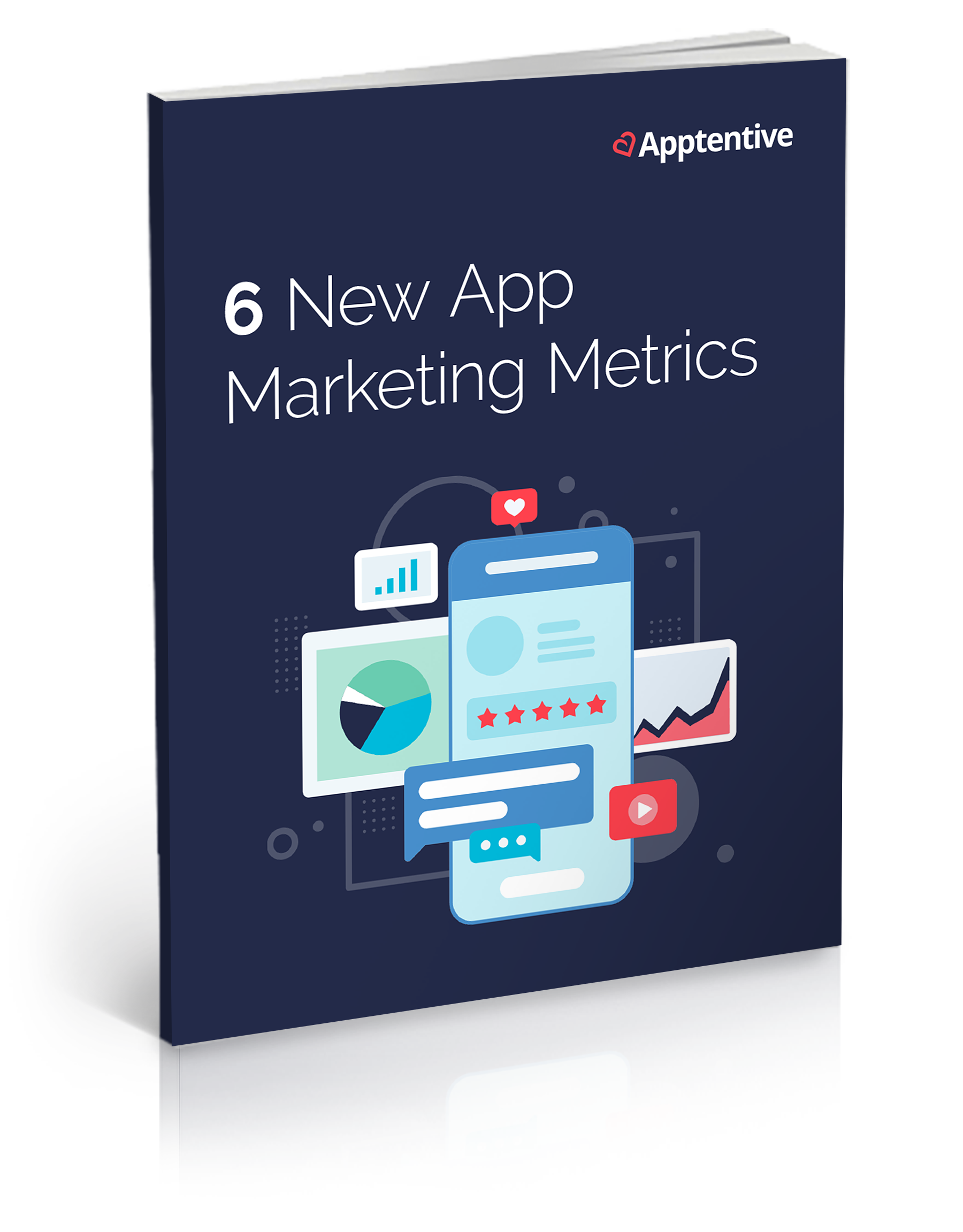 New App Marketing Metrics guide cover.