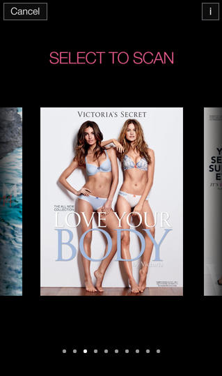 Victoria's Secret Mobile App Screenshot