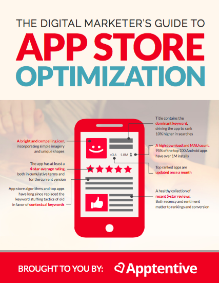 Cover of "The Digital Marketer's Guide to App Store Optimization"