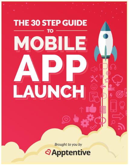 The 30 Step Guide to Mobile App Launch guide cover