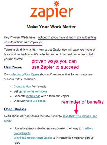 Zapier email