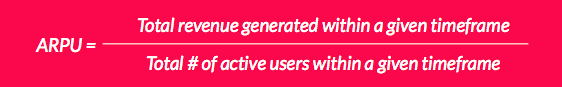 Measuring monetization