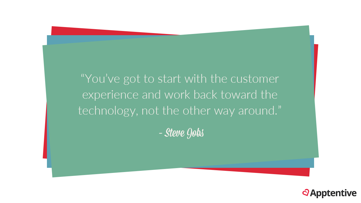 steve jobs customer experience quote