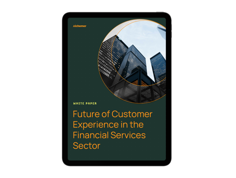 The Future of CX in Financial Services - Alchemer