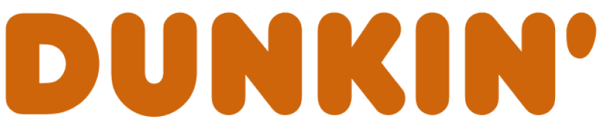 Orange Dunkin' Donuts logo