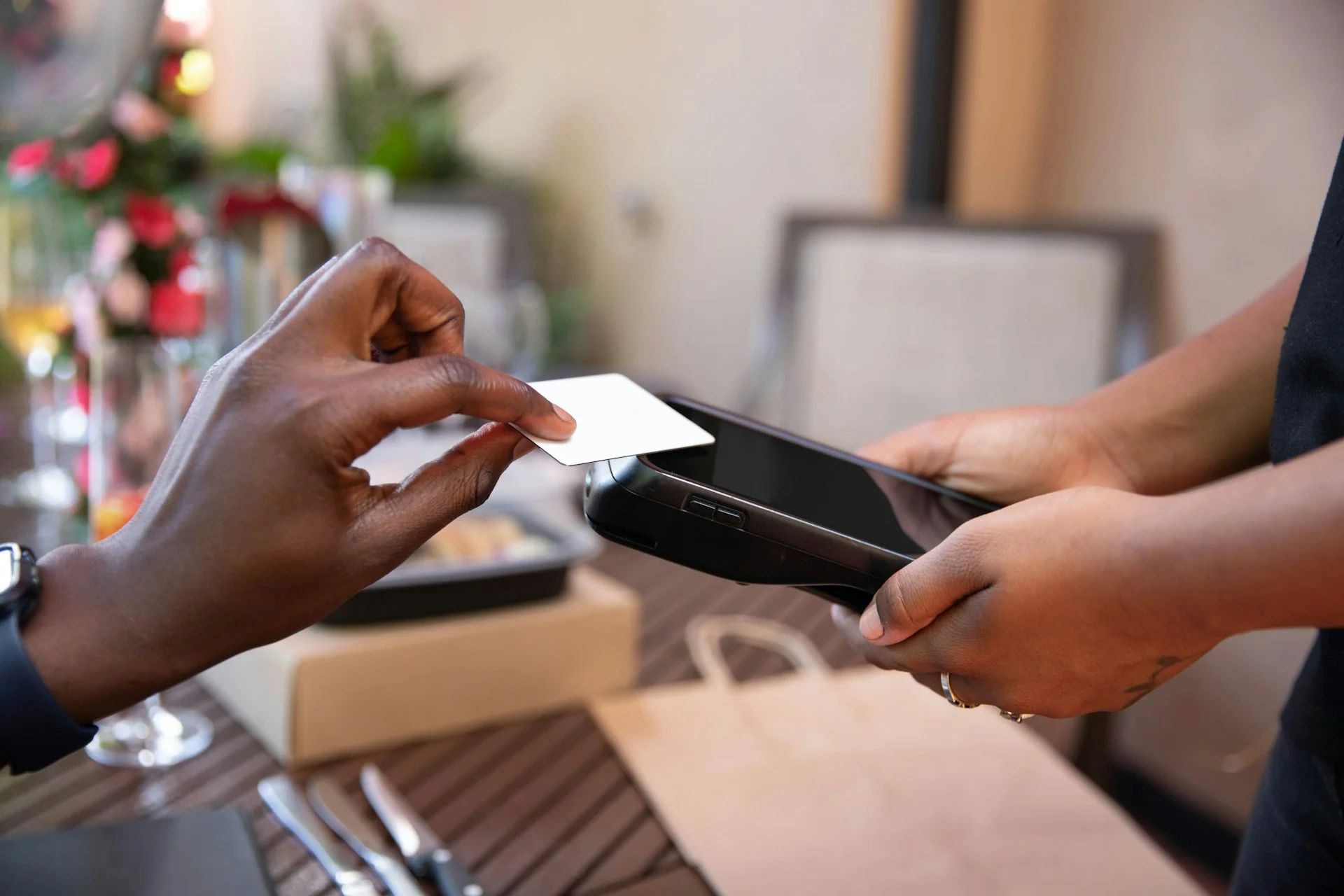 Tap to pay interaction