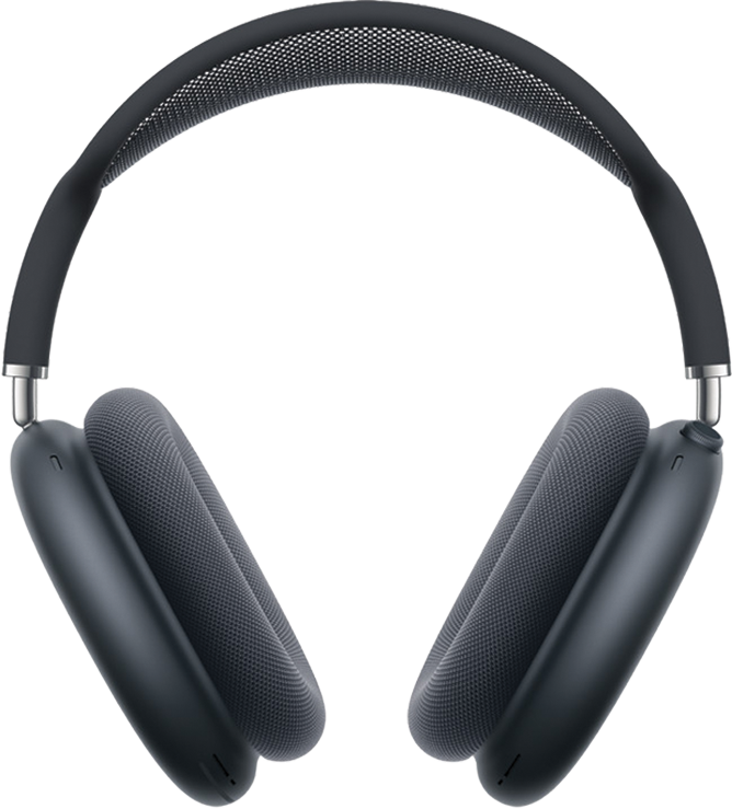 Black over the ear headphones
