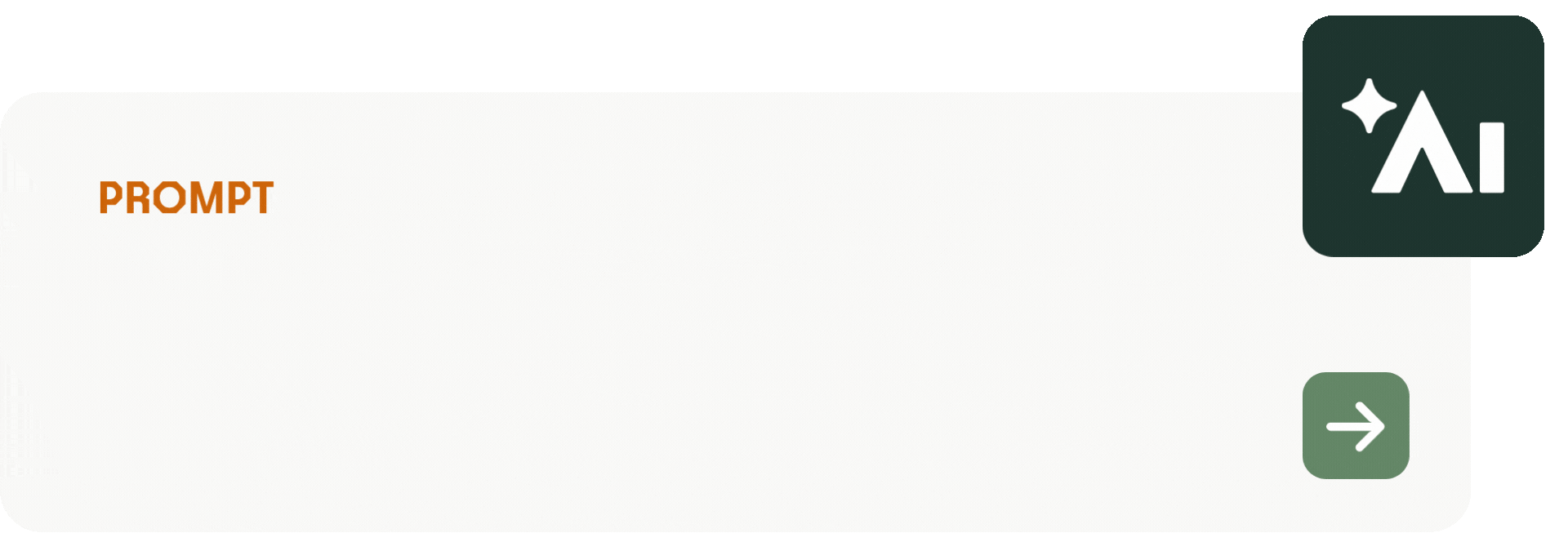 AI prompt interface