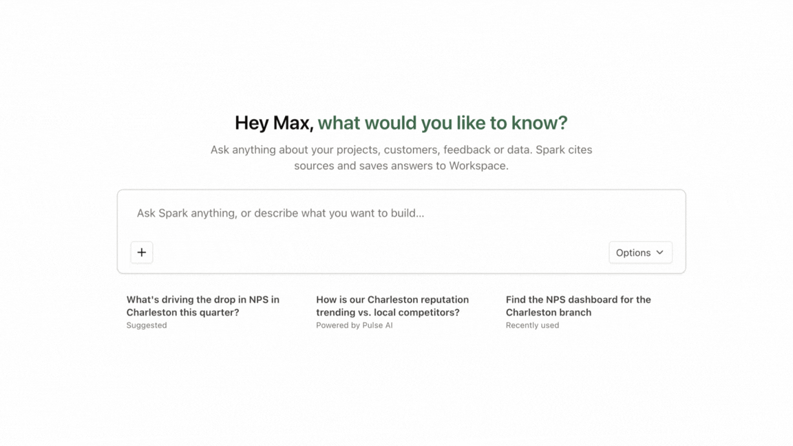 Alchemer Iris user interface showing prompt and survey building